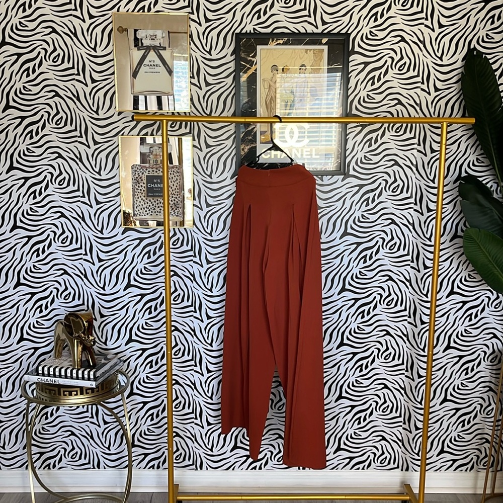 Dress Slacks (pants) wide leg with tie